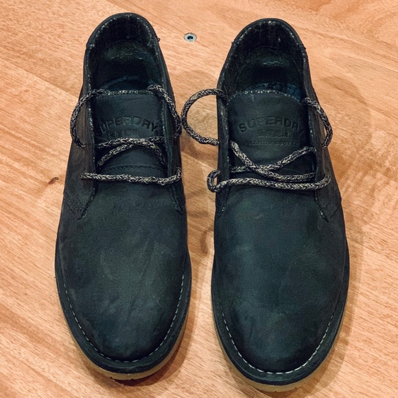 SUPERDRY Men’s Leather Rallie Boot - Size 10 - Picture 8 of 8